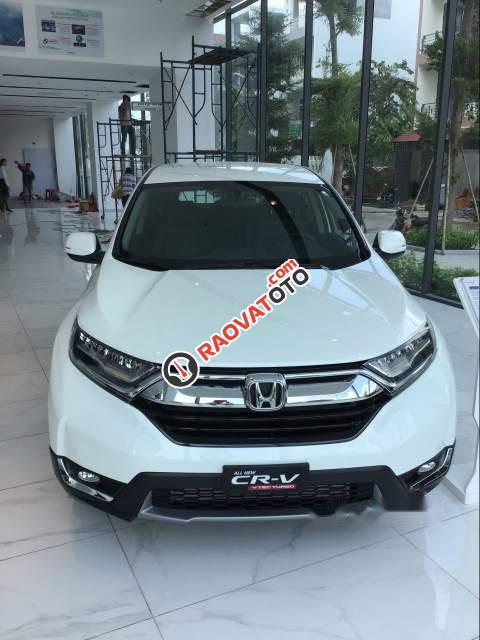 Cần bán xe Honda CR V 2019, màu trắng, nhập khẩu nguyên chiếc-1