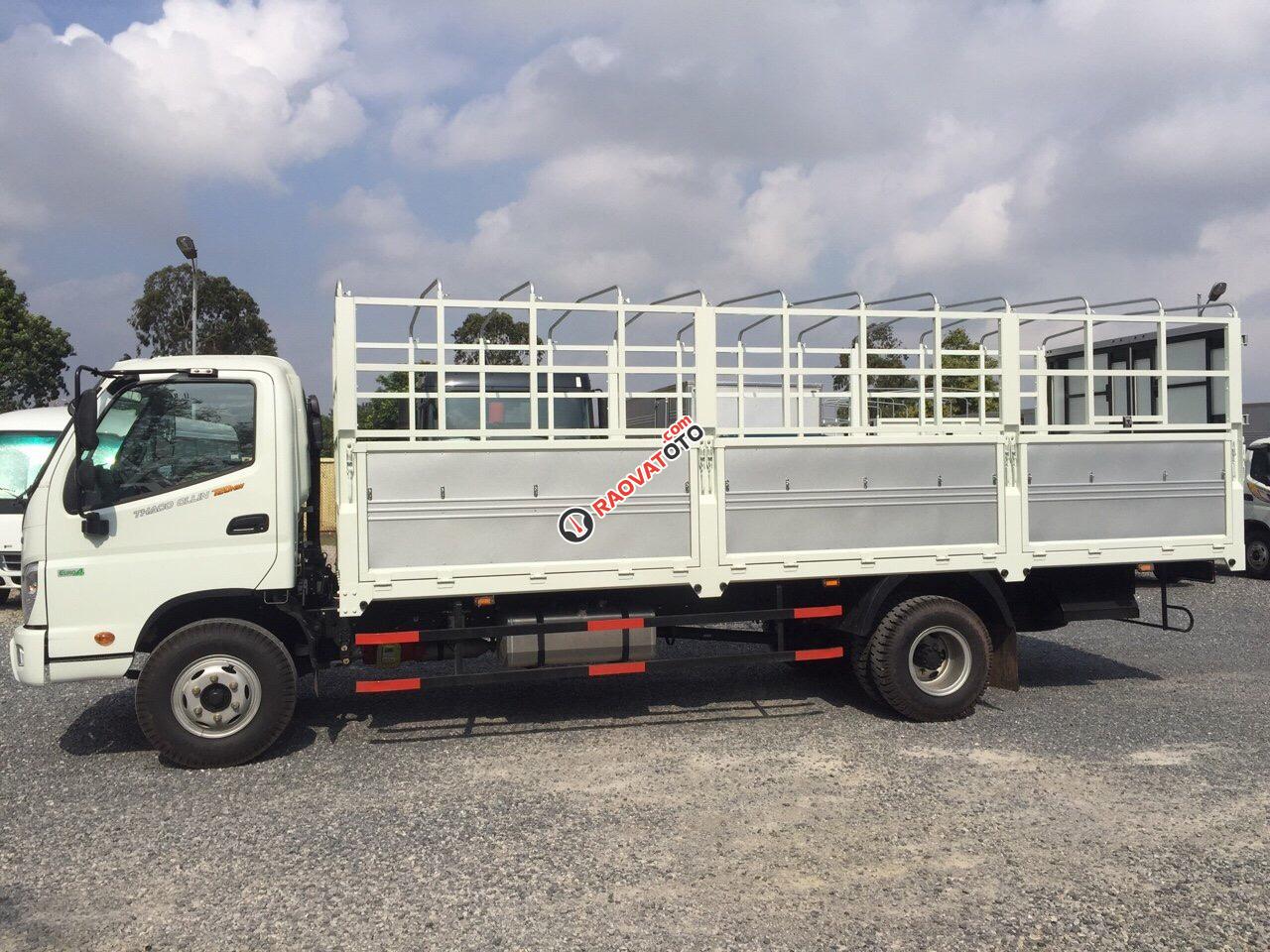 Bán xe Thaco Ollin 720. E4 7 tấn thùng 6.2 mét, giá 509 triệu. Lh Lộc chuyên xe tải 0937616037-7