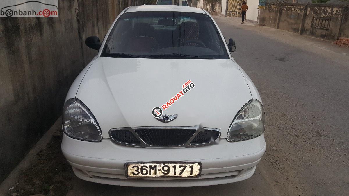 Bán xe Daewoo Nubira A sản xuất năm 2001, màu trắng-2