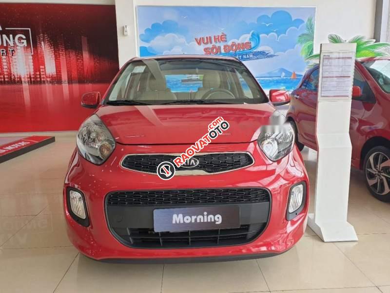 Bán xe Kia Morning EX AT sản xuất 2019, màu đỏ, 339 triệu-0