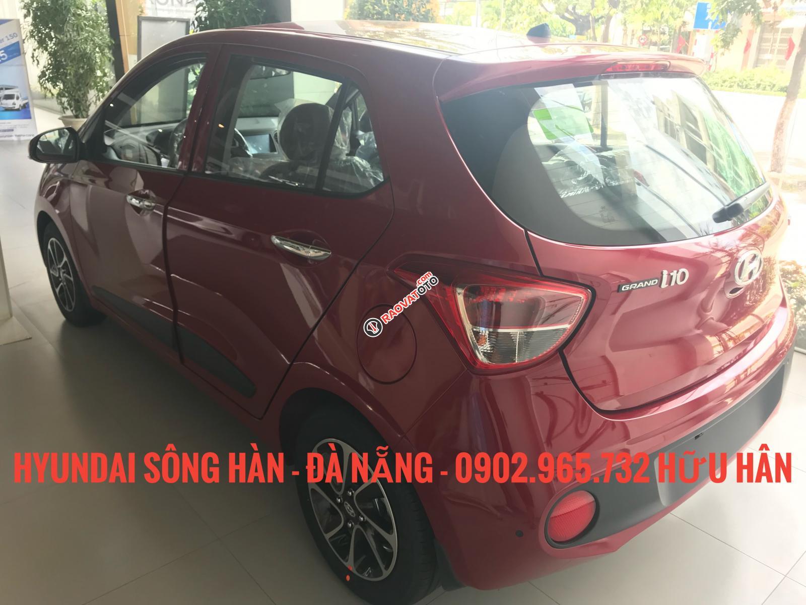 Bán xe Hyundai Grand i10 2019, màu đỏ, giá tốt nhất Đà Nẵng, chỉ cần 150 triệu để nhận xe, LH: 0902.965.732 Hữu Hân-5