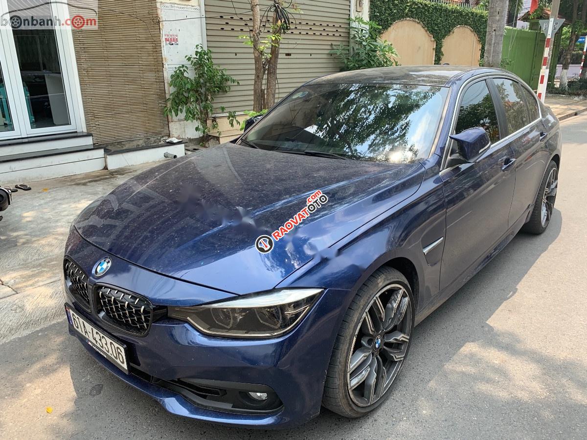 Cần bán BMW 3 Series 320i 2015, màu xanh lam, nhập khẩu-0