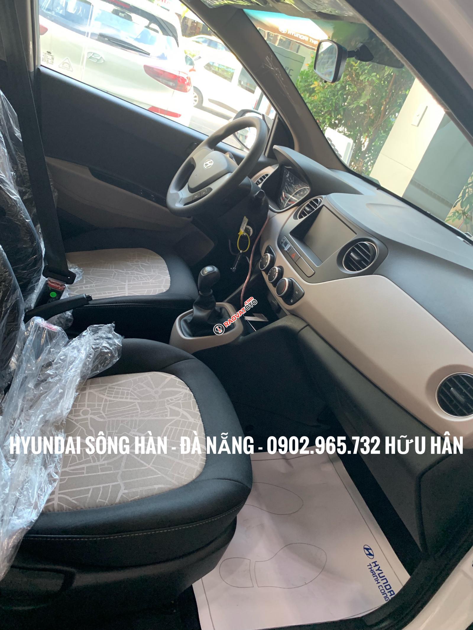Bán Hyundai Grand i10 2019, màu trắng giao ngay, bao lăn bánh, hỗ trợ vay lên đến 80% LH: 0902.965.732 Hữu Hân-2