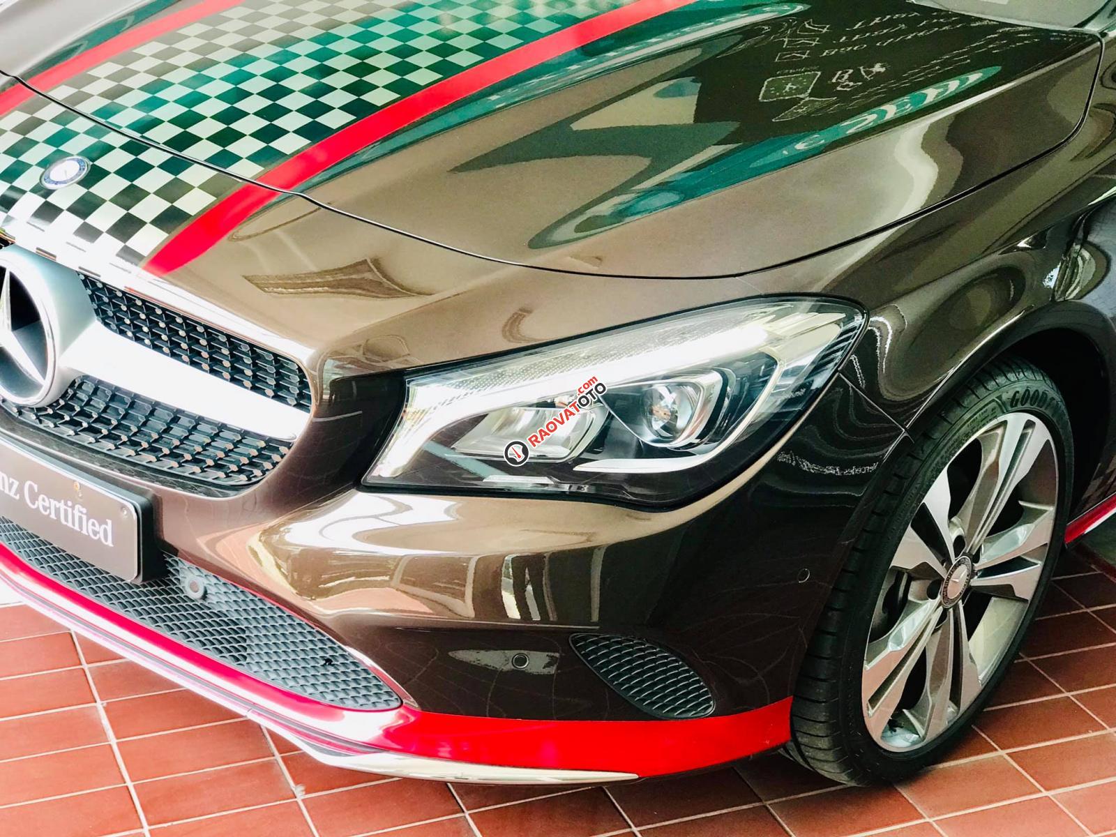 Bán Mercedes CLA 200 màu nâu demo chính hãng Trường Chinh-5