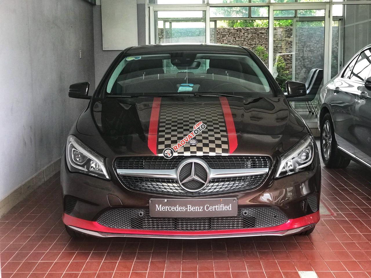 Bán Mercedes CLA 200 màu nâu demo chính hãng Trường Chinh-6