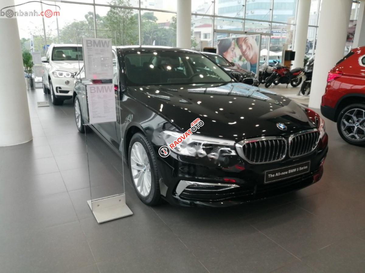 Bán BMW 530i Luxury Line 2018, màu đen, nhập khẩu-0