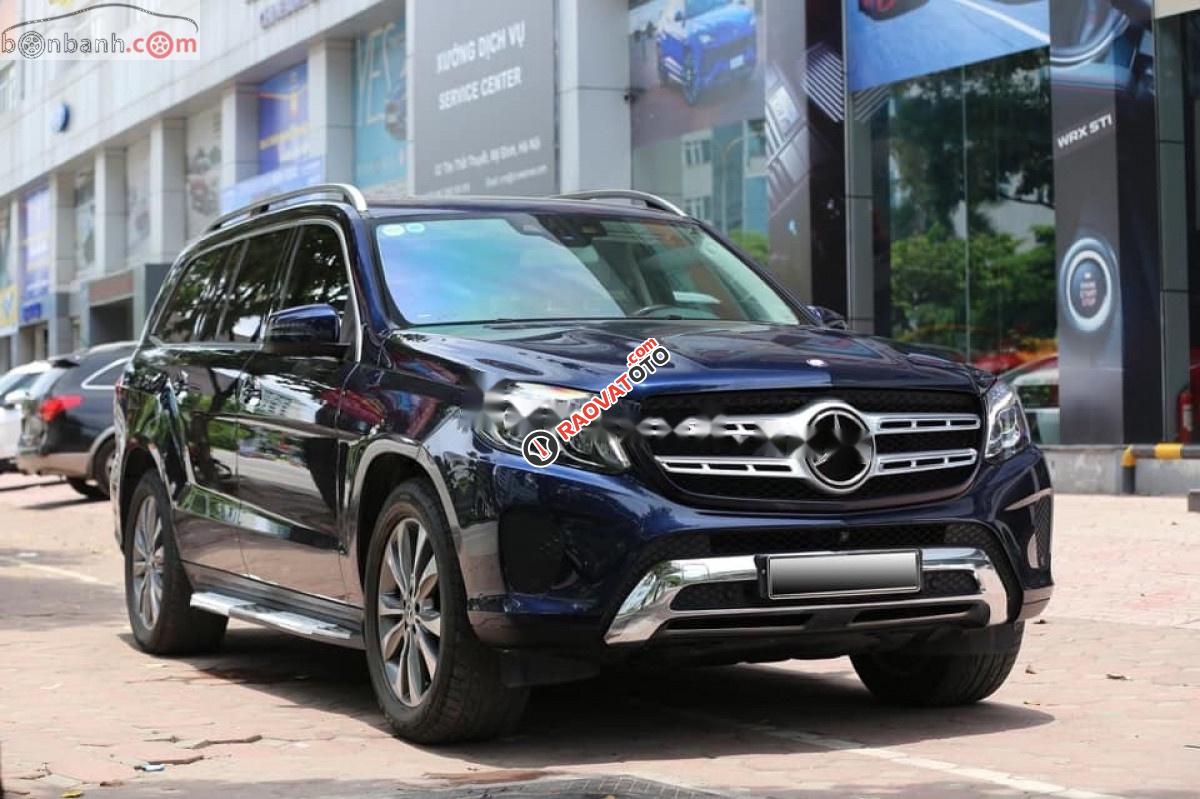 Bán Mercedes GLS 400 4Matic năm 2017, màu xanh lam, nhập khẩu-9