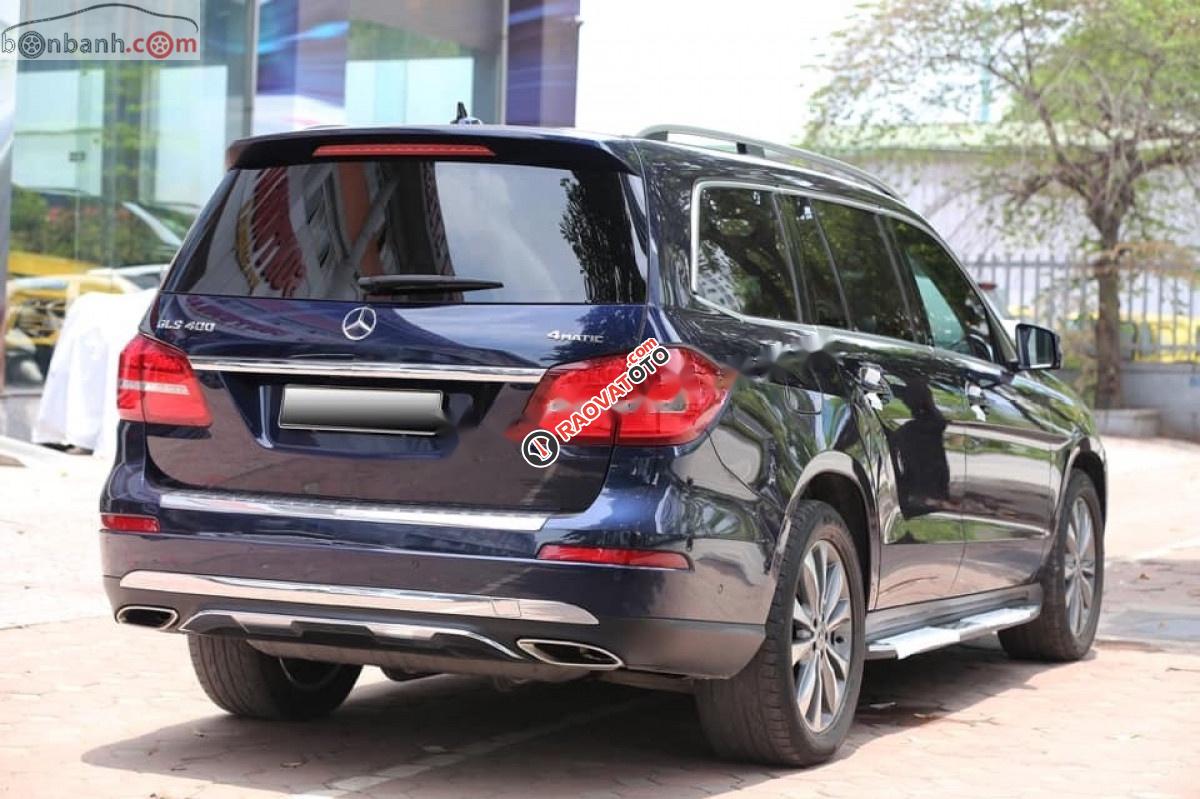 Bán Mercedes GLS 400 4Matic năm 2017, màu xanh lam, nhập khẩu-3