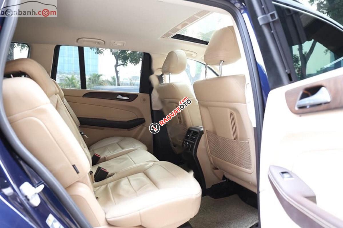 Bán Mercedes GLS 400 4Matic năm 2017, màu xanh lam, nhập khẩu-8