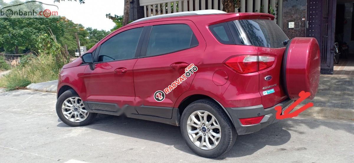 Bán Ford EcoSport Titanium 1.5L AT đời 2014, màu đỏ, giá tốt-0