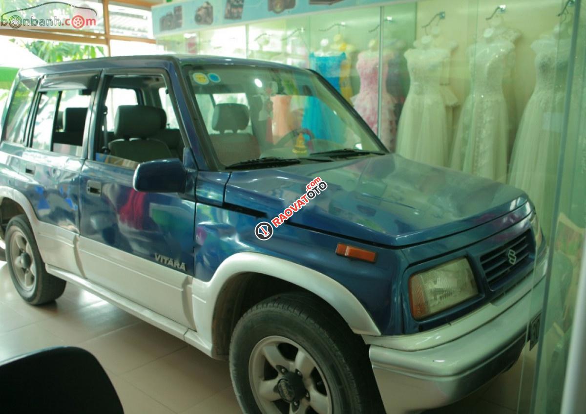 Bán Suzuki Vitara JLX 2004, màu xanh lam, chính chủ-1