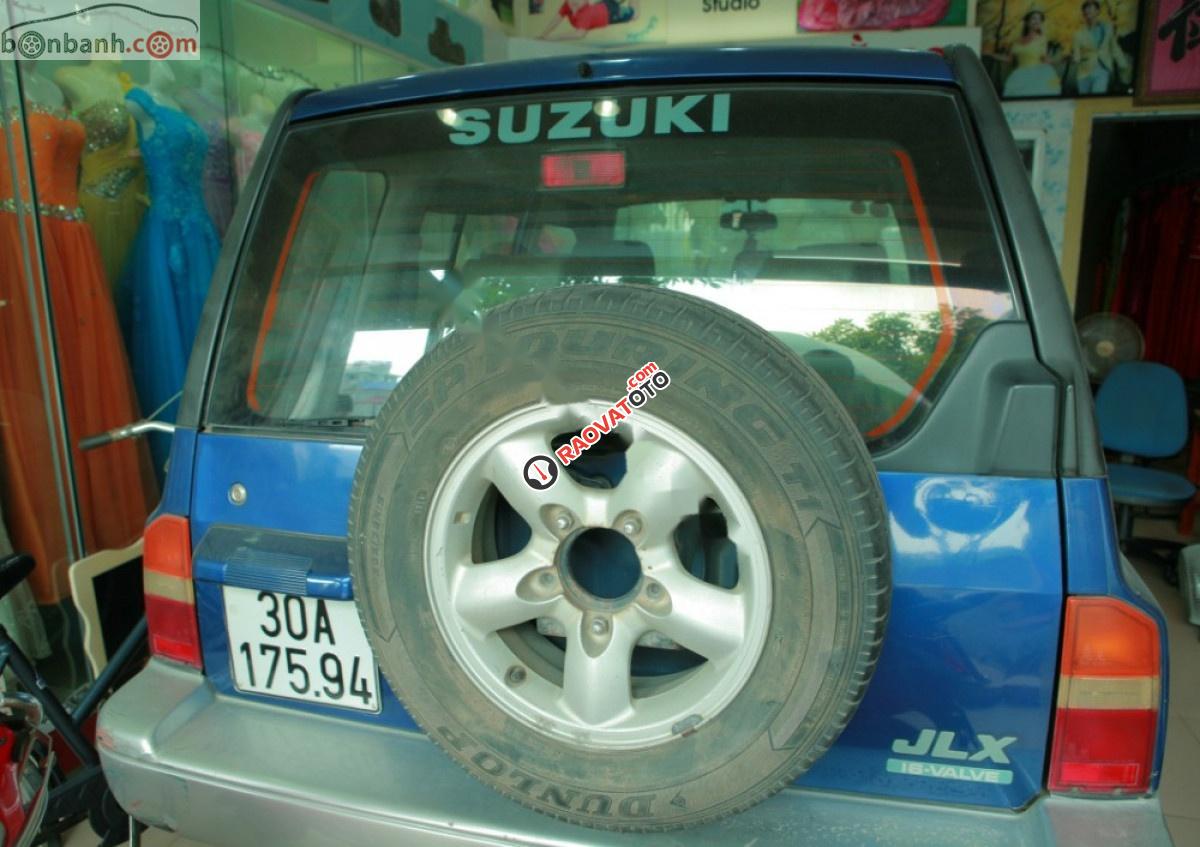 Bán Suzuki Vitara JLX 2004, màu xanh lam, chính chủ-4