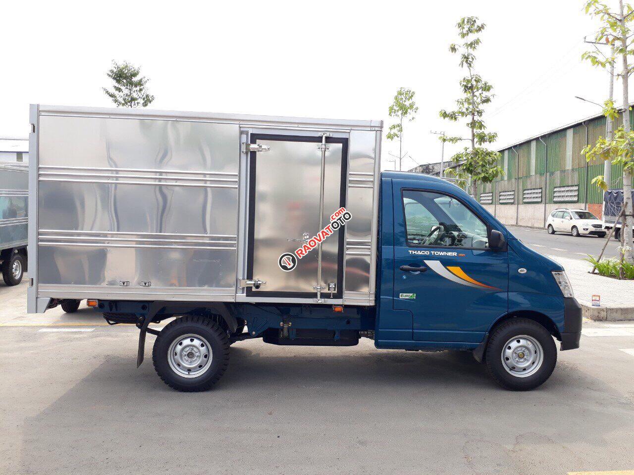 Bán xe tải Thaco Towner990 - KM 100% trước bạ - Xe tải 900 kg - tải trọng 990kg - trả góp 80% - TP HCM, LH 0938.907.134-1