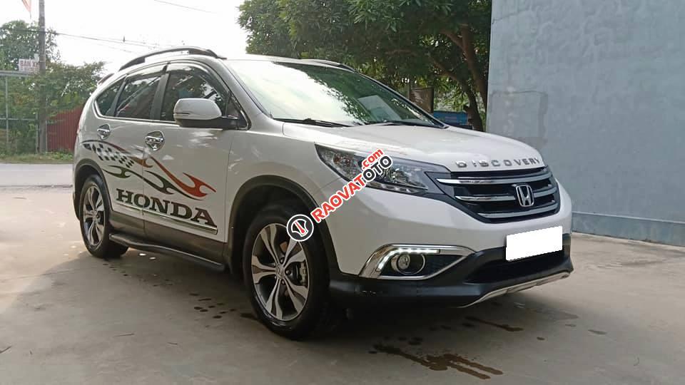 Cần bán xe Honda CRV 2.4 model 2015, màu trắng bản full option-6