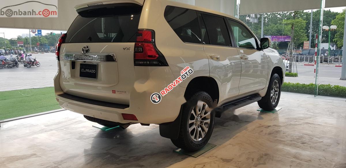 Bán Toyota Prado VX 2.7L 2019, màu trắng, nhập khẩu nguyên chiếc-0