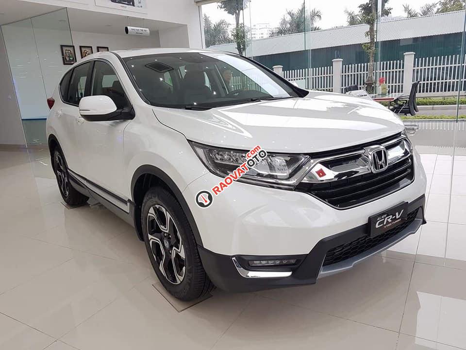 Cần bán xe Honda CR V năm 2019, màu trắng, nhập khẩu nguyên chiếc-0