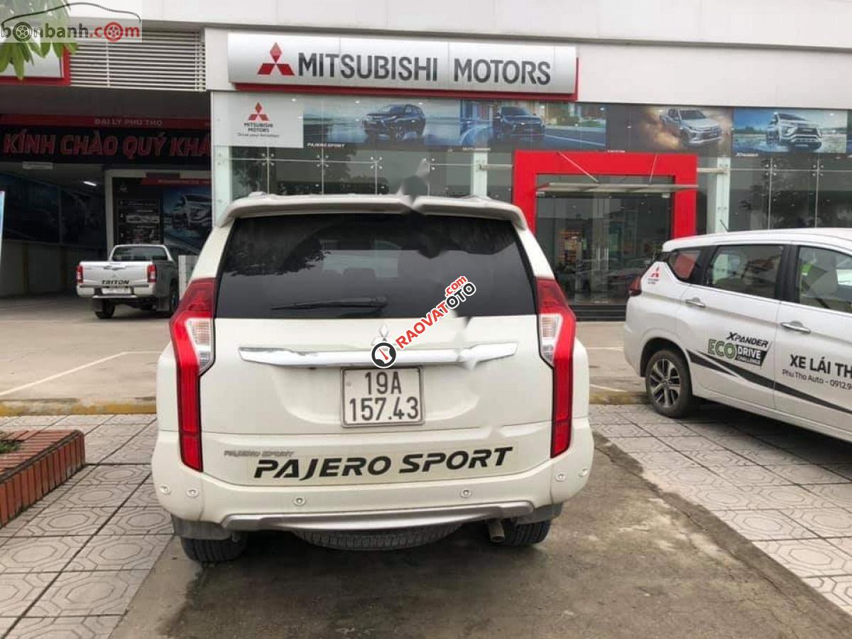 Cần bán Mitsubishi Pajero Sport Xăng đời 2018, màu trắng, xe nhập số tự động-0