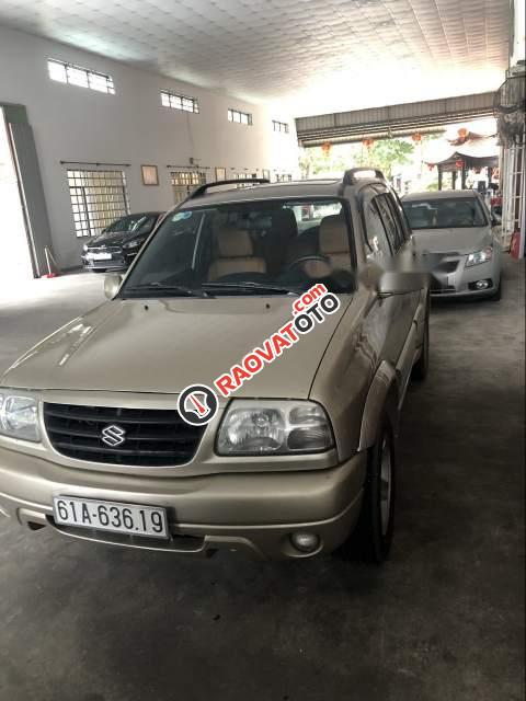 Bán lại xe Suzuki Grand Vitara 2002, màu vàng, xe nhập-4