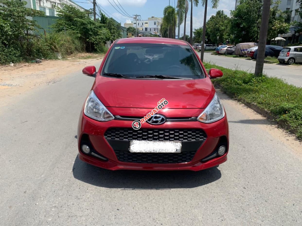 Hyundai Grand i10 1.2AT hatchback năm 2018, màu đỏ, hỗ trợ ngân hàng 75% giá trị xe-5