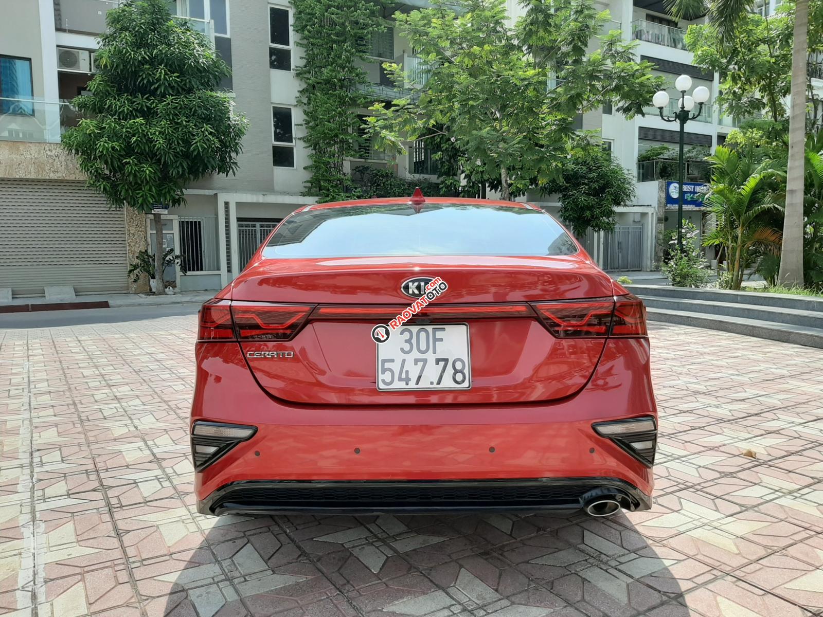 Bán ô tô Kia Cerato Deluxe sản xuất 2019, màu đỏ, 665 triệu-5