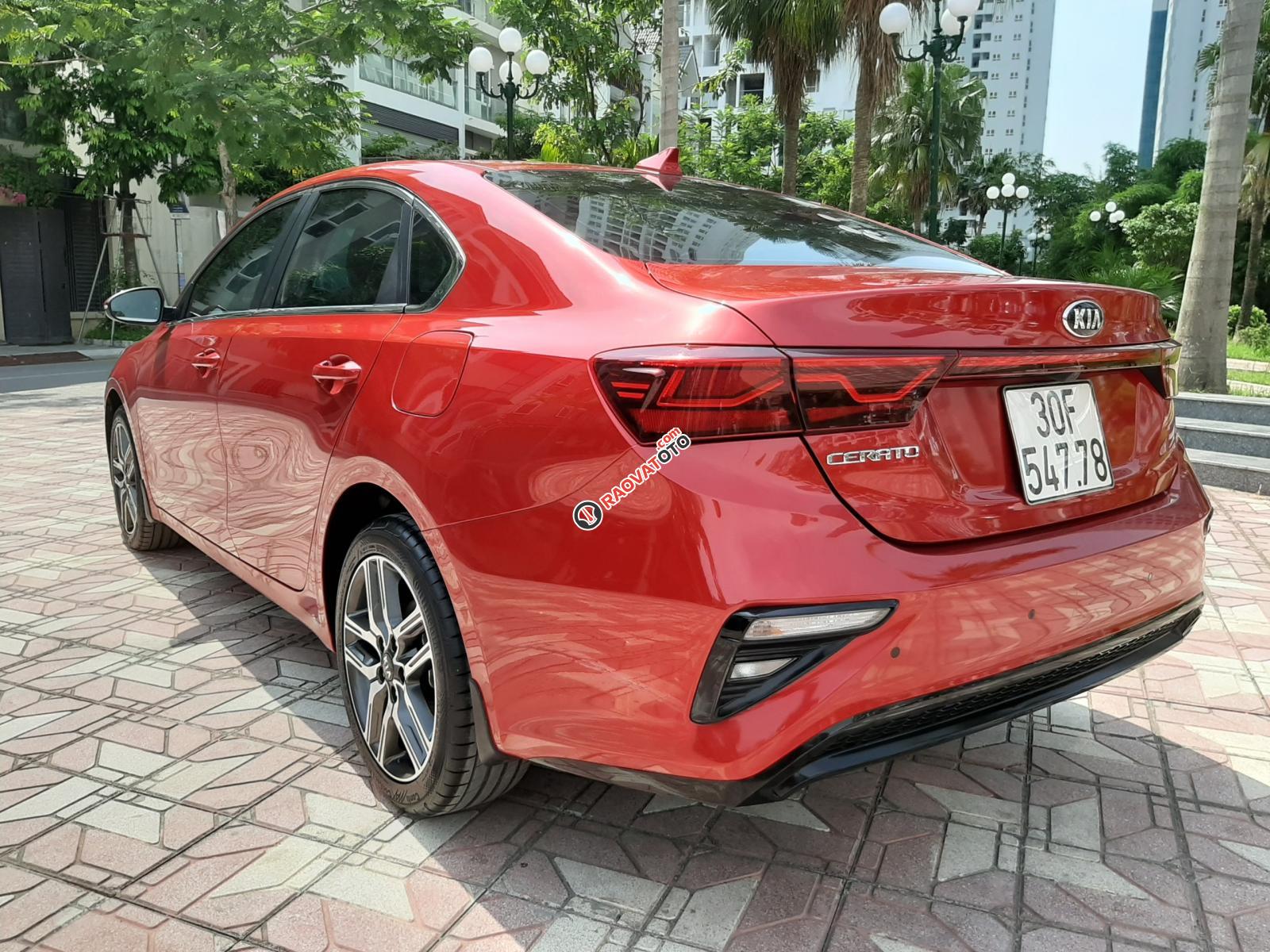 Bán ô tô Kia Cerato Deluxe sản xuất 2019, màu đỏ, 665 triệu-3