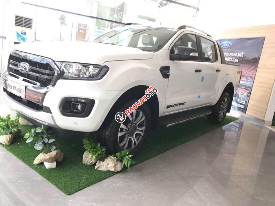 Bán Ford Ranger Wildtrack sản xuất năm 2019, màu trắng-1