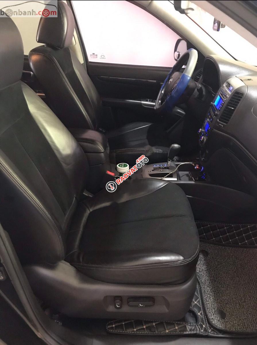 Bán Hyundai Santa Fe SLX eVGT đời 2010, màu đen, nhập khẩu nguyên chiếc -3