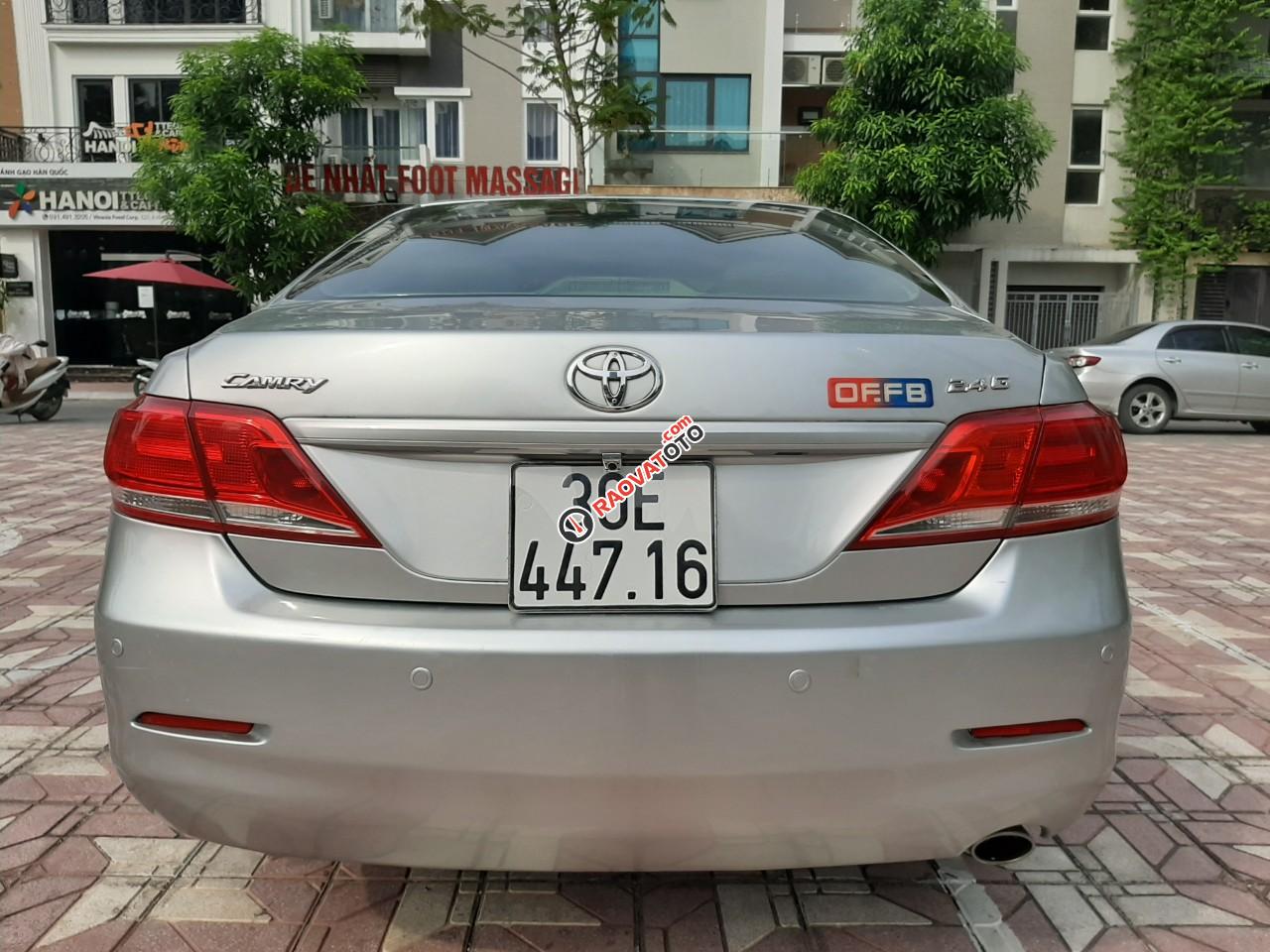 Cần bán xe Toyota Camry 2.4G 2009, màu bạc, 545tr-8