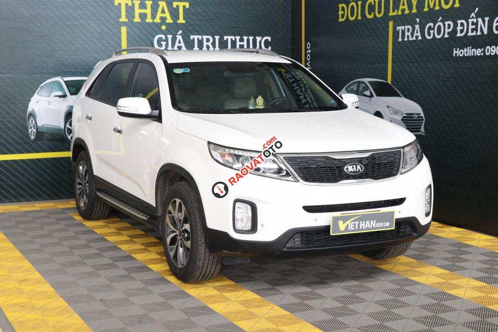 Bán Kia Sorento GAT 2.4AT năm sản xuất 2016, màu trắng-9