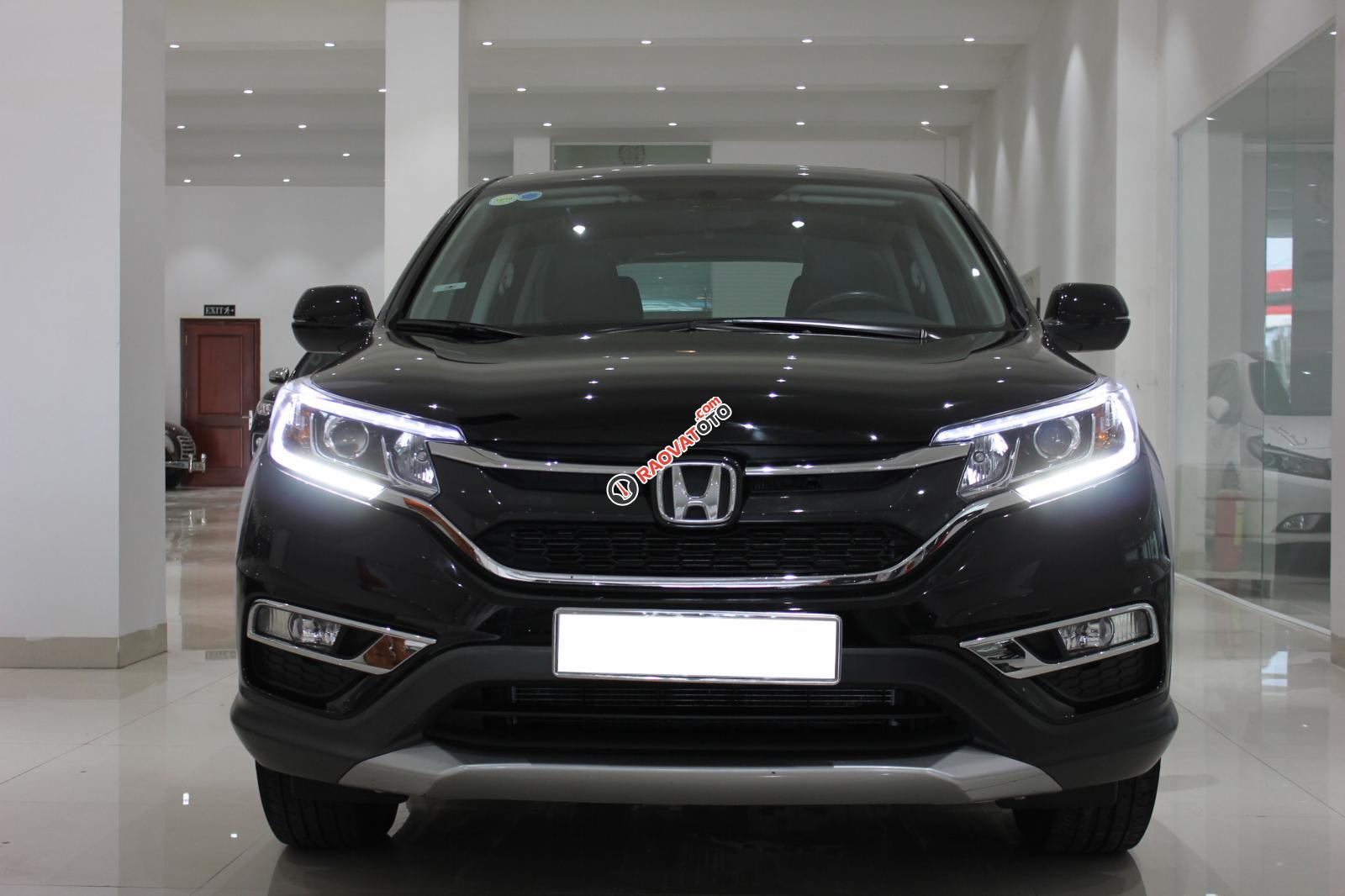 Cần bán Honda CR V 2015, màu đen-0
