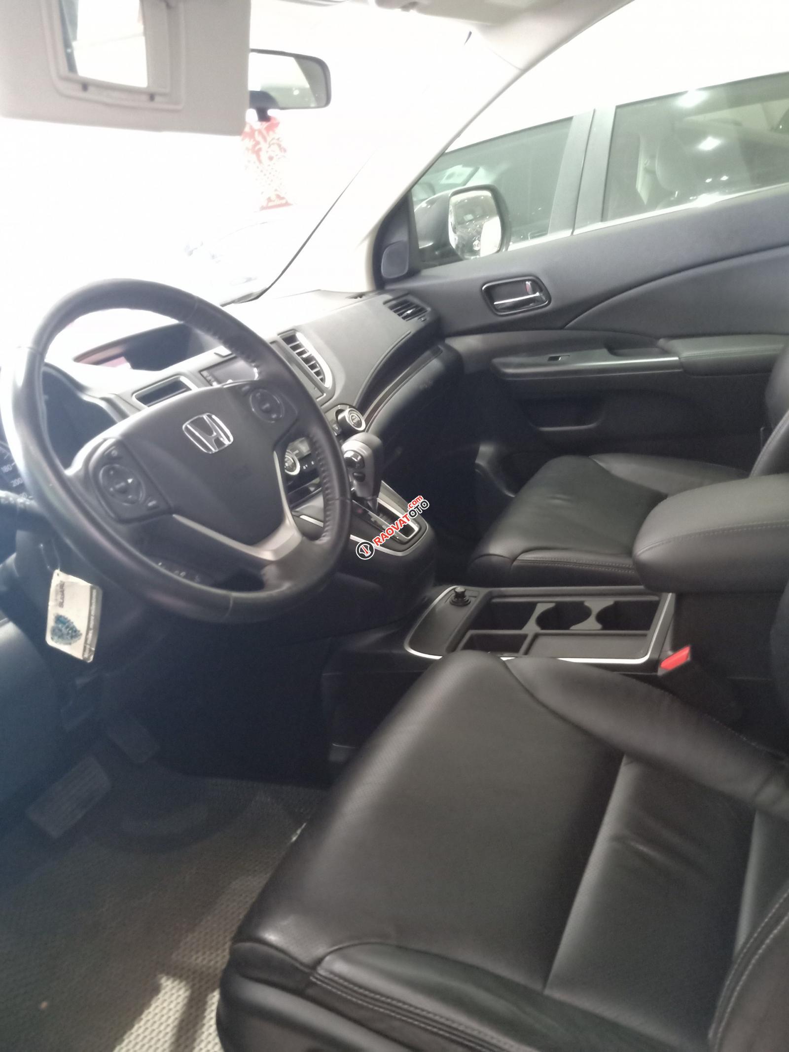 Bán xe Honda CR V 2.4AT sản xuất cuối 2015, bản full opition, màu đen, xe còn rất mới, rất đẹp-4