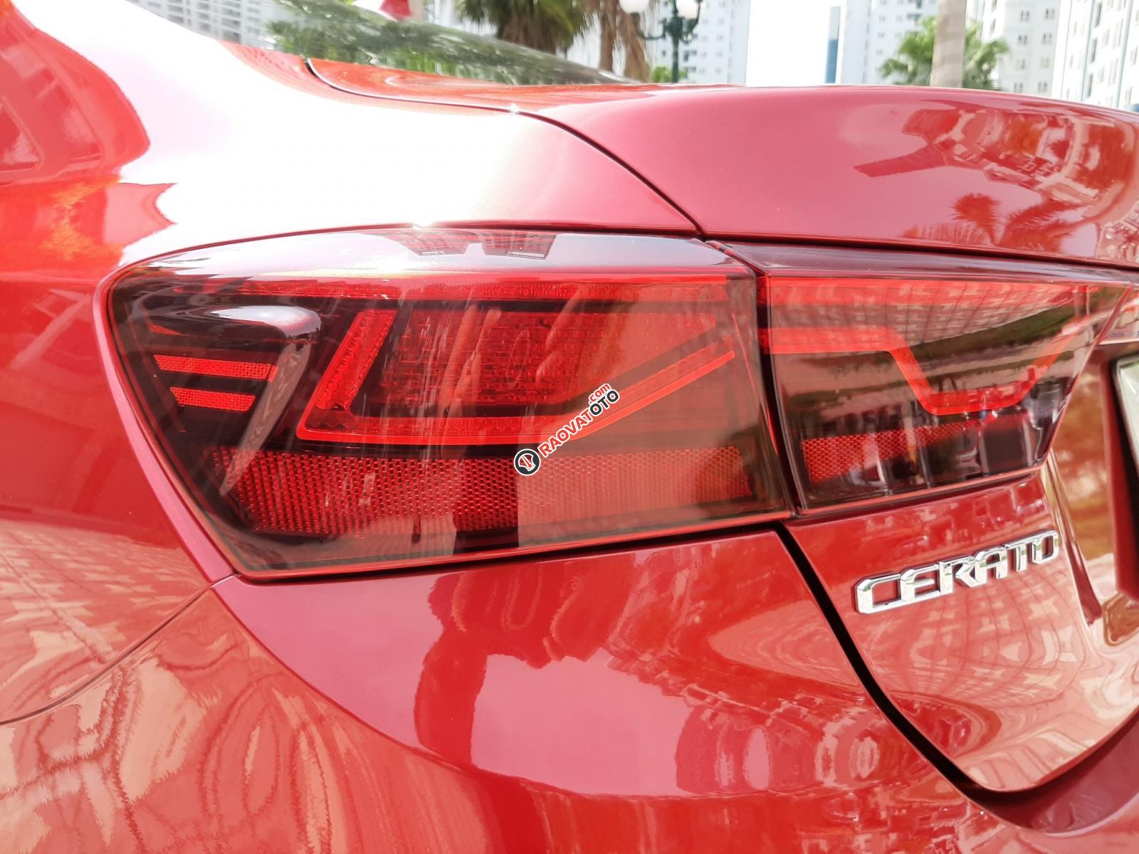 Bán ô tô Kia Cerato Deluxe sản xuất 2019, màu đỏ, 665 triệu-9