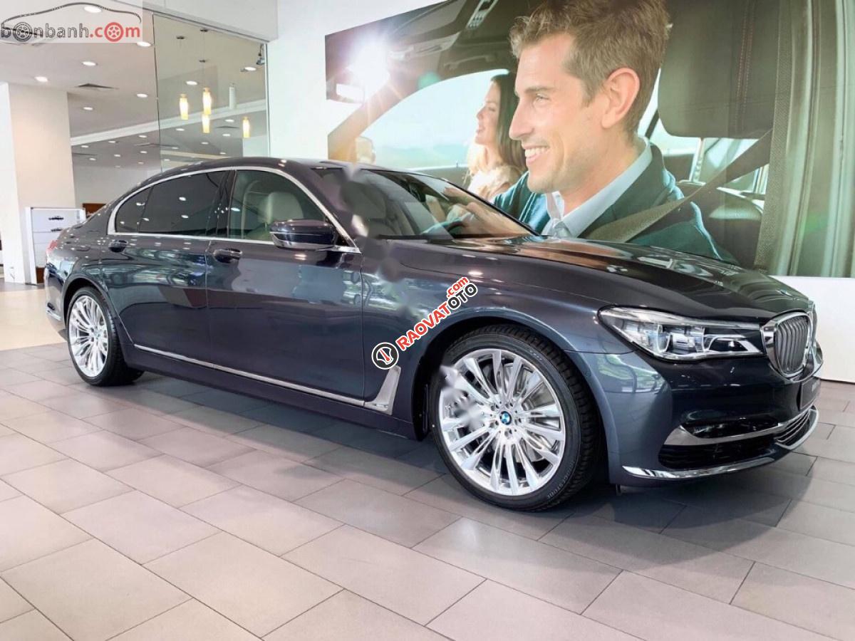 Cần bán xe BMW 7 Series 750Li năm 2018, màu xanh lam, nhập khẩu-3