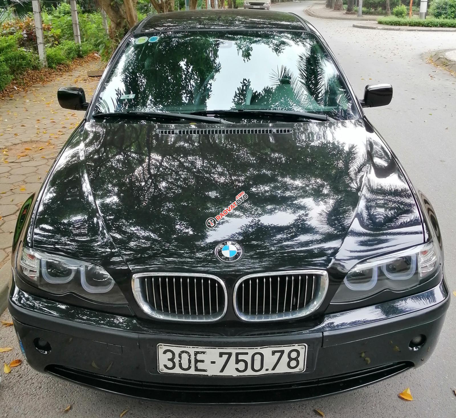 Xe BMW 3 Series 318i năm sản xuất 2004, màu đen, nhập khẩu chính chủ-1