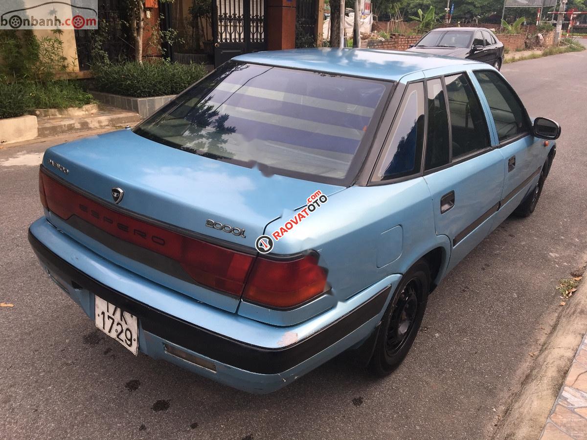 Bán ô tô Daewoo Espero CDX sản xuất 1996, màu xanh lam, nhập khẩu -6