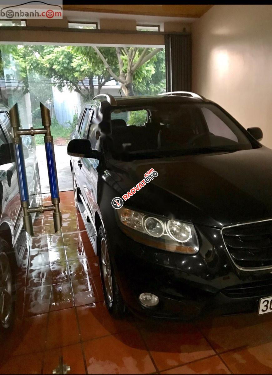 Bán Hyundai Santa Fe SLX eVGT đời 2010, màu đen, nhập khẩu nguyên chiếc -9