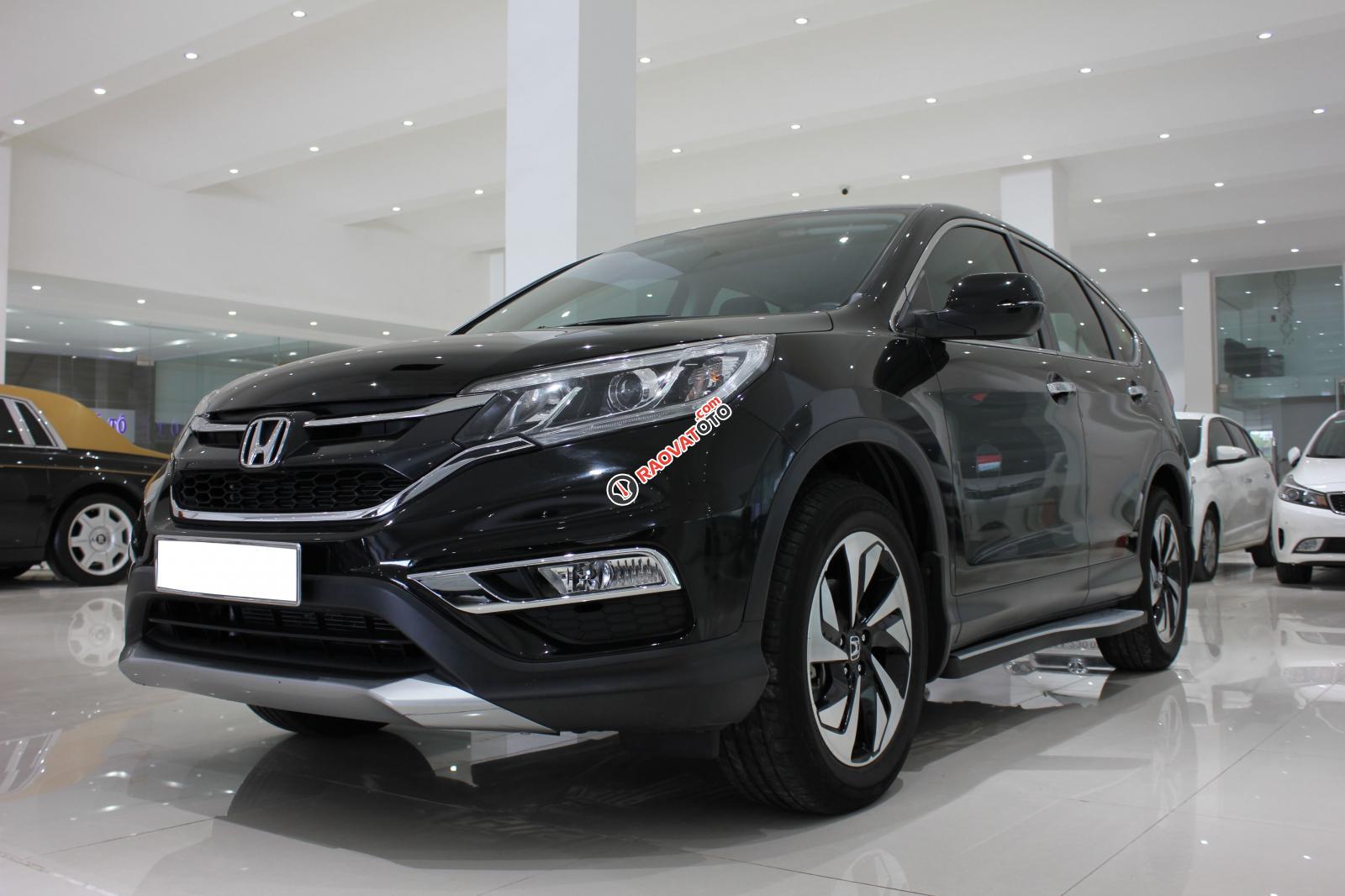 Bán ô tô Honda CR V 2.4AT đời 2015, màu đen, 845 triệu-1