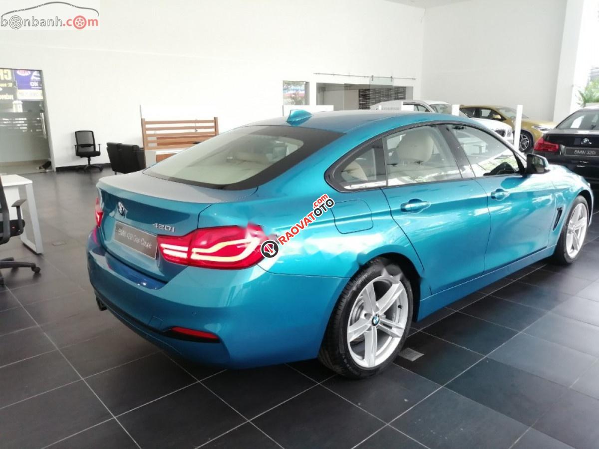 Bán xe BMW 4 Series 420i Gran Coupe đời 2019, màu xanh lam, xe nhập-2