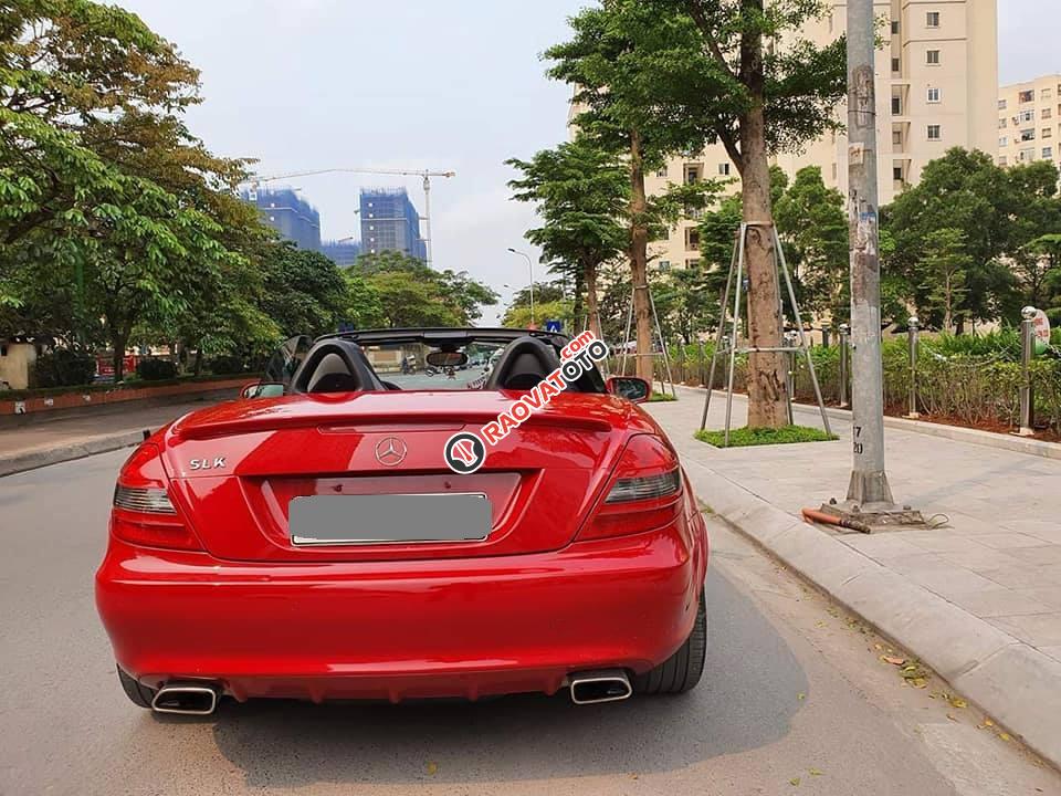 Bán Mercedes SLK 200 tự động, màu đỏ, sx 2009, cực đẹp-0