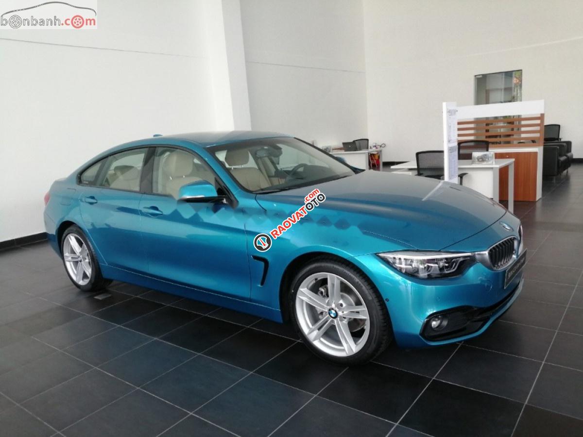 Bán xe BMW 4 Series 420i Gran Coupe đời 2019, màu xanh lam, xe nhập-1