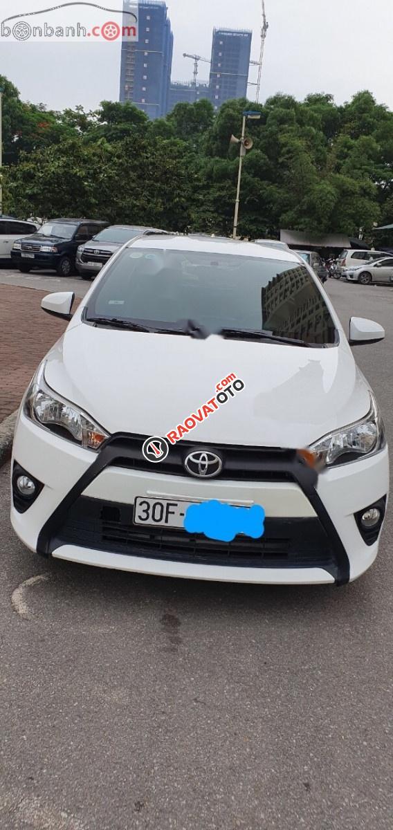 Bán Toyota Yaris 1.3E 2014, màu trắng, nhập khẩu số tự động, giá chỉ 460 triệu-0