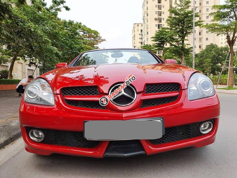 Bán Mercedes SLK 200 tự động, màu đỏ, sx 2009, cực đẹp-5