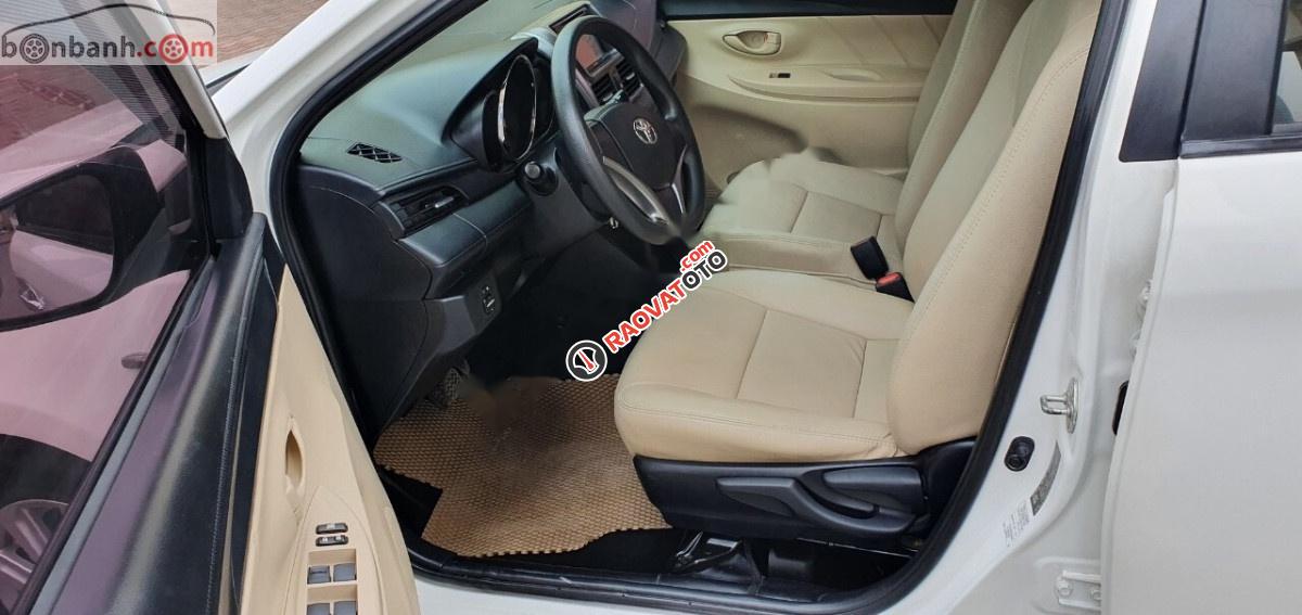 Bán Toyota Yaris 1.3E 2014, màu trắng, nhập khẩu số tự động, giá chỉ 460 triệu-6