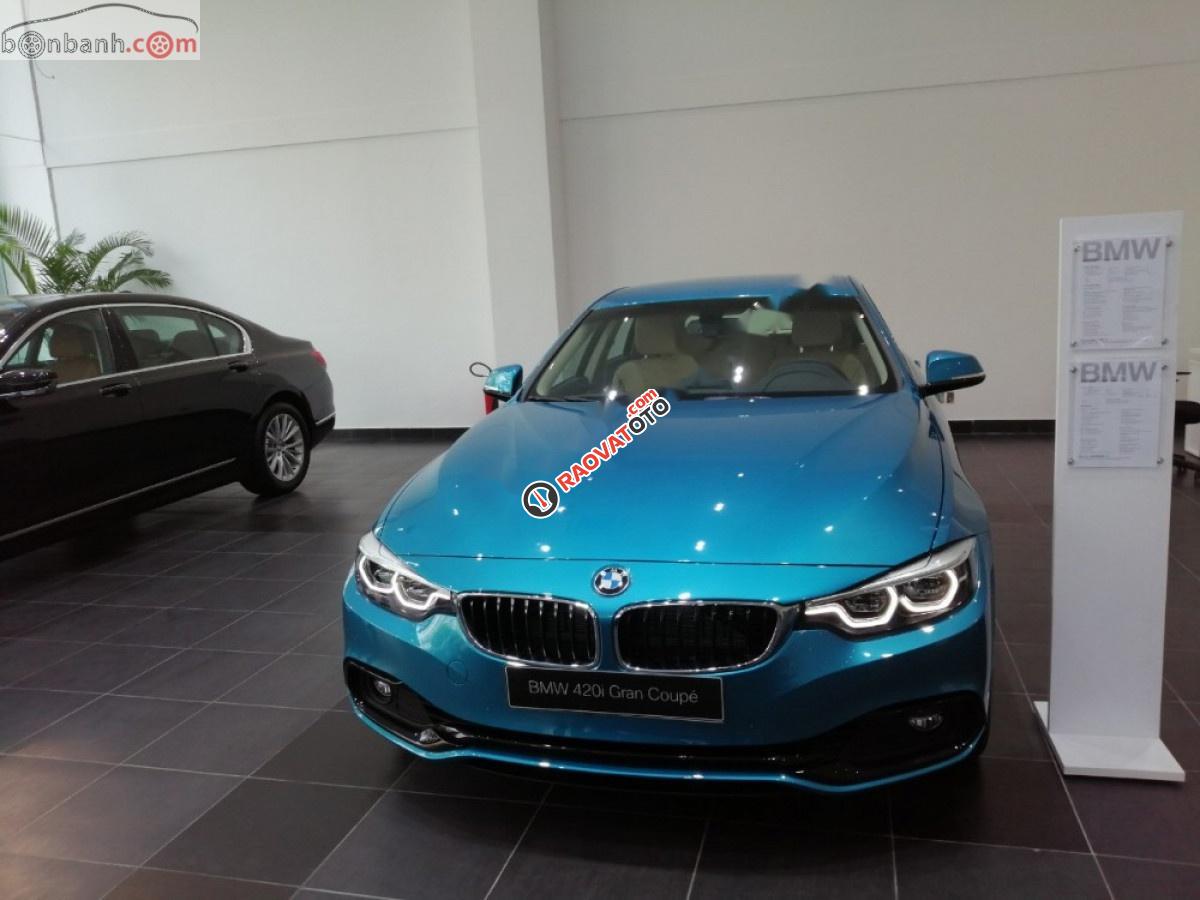 Bán xe BMW 4 Series 420i Gran Coupe đời 2019, màu xanh lam, xe nhập-3