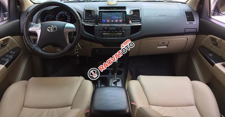 Bán Toyota Fortuner Sportivo 2014 tự động, trắng, xe zin đẹp lộng lẫy-7