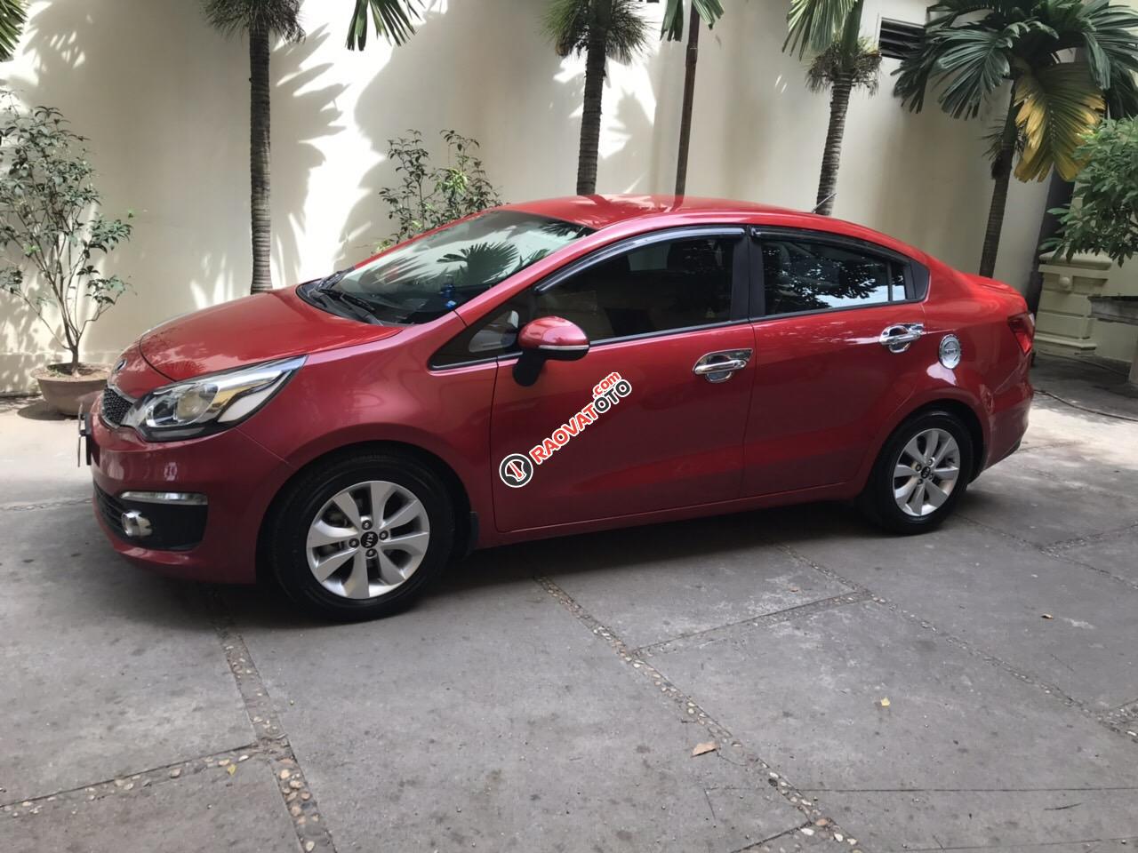 Cần bán Kia Rio đời 2016, màu đỏ, nhập khẩu-3