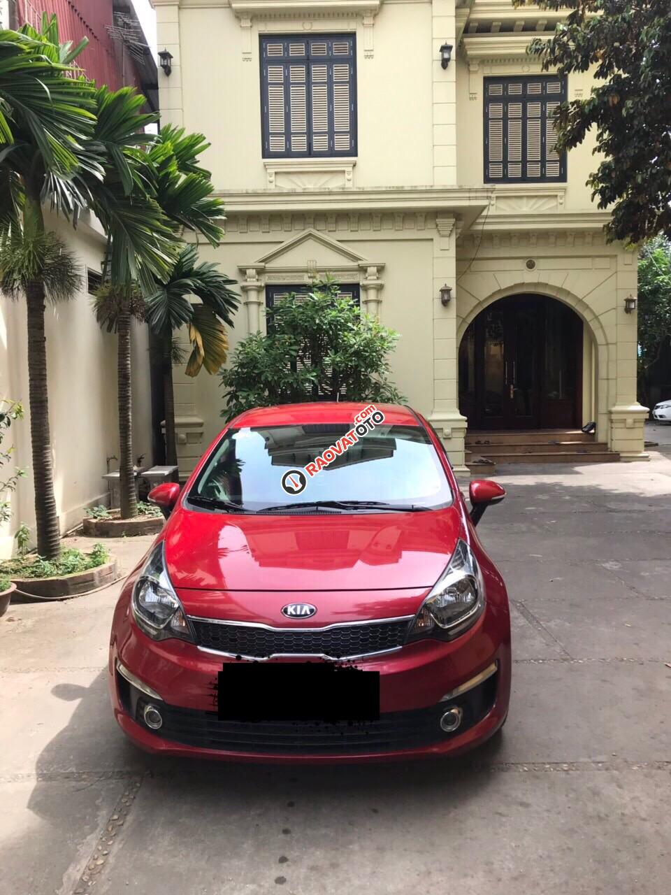 Cần bán Kia Rio đời 2016, màu đỏ, nhập khẩu-4