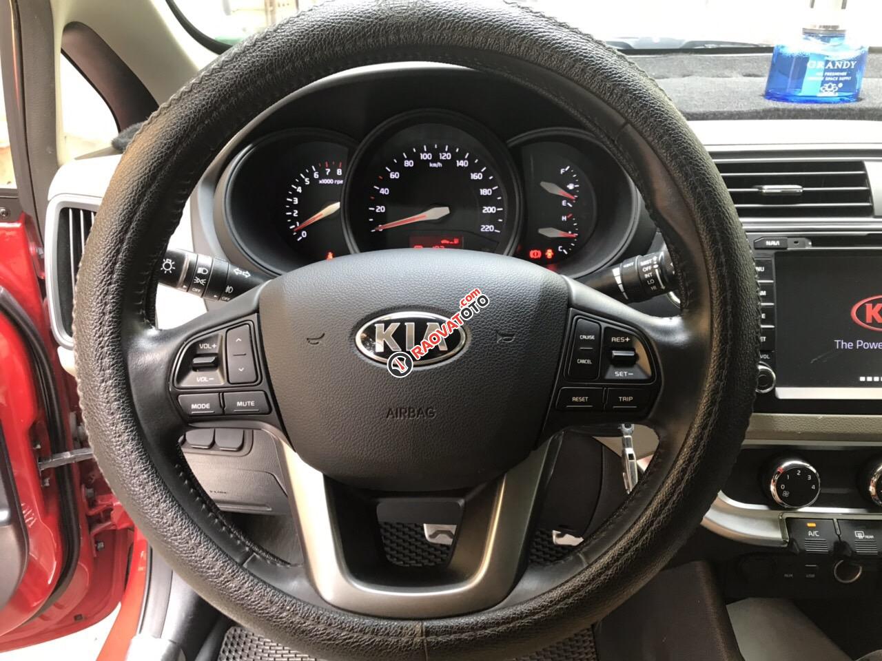 Cần bán Kia Rio đời 2016, màu đỏ, nhập khẩu-0