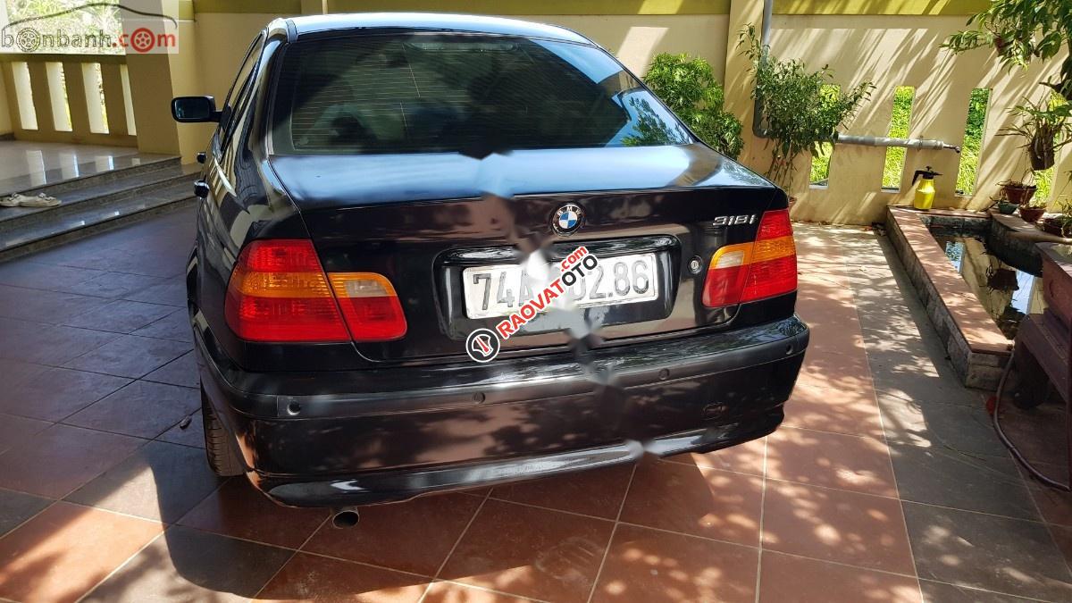 Bán BMW 318i đời 2003, màu đen, số tự động -2