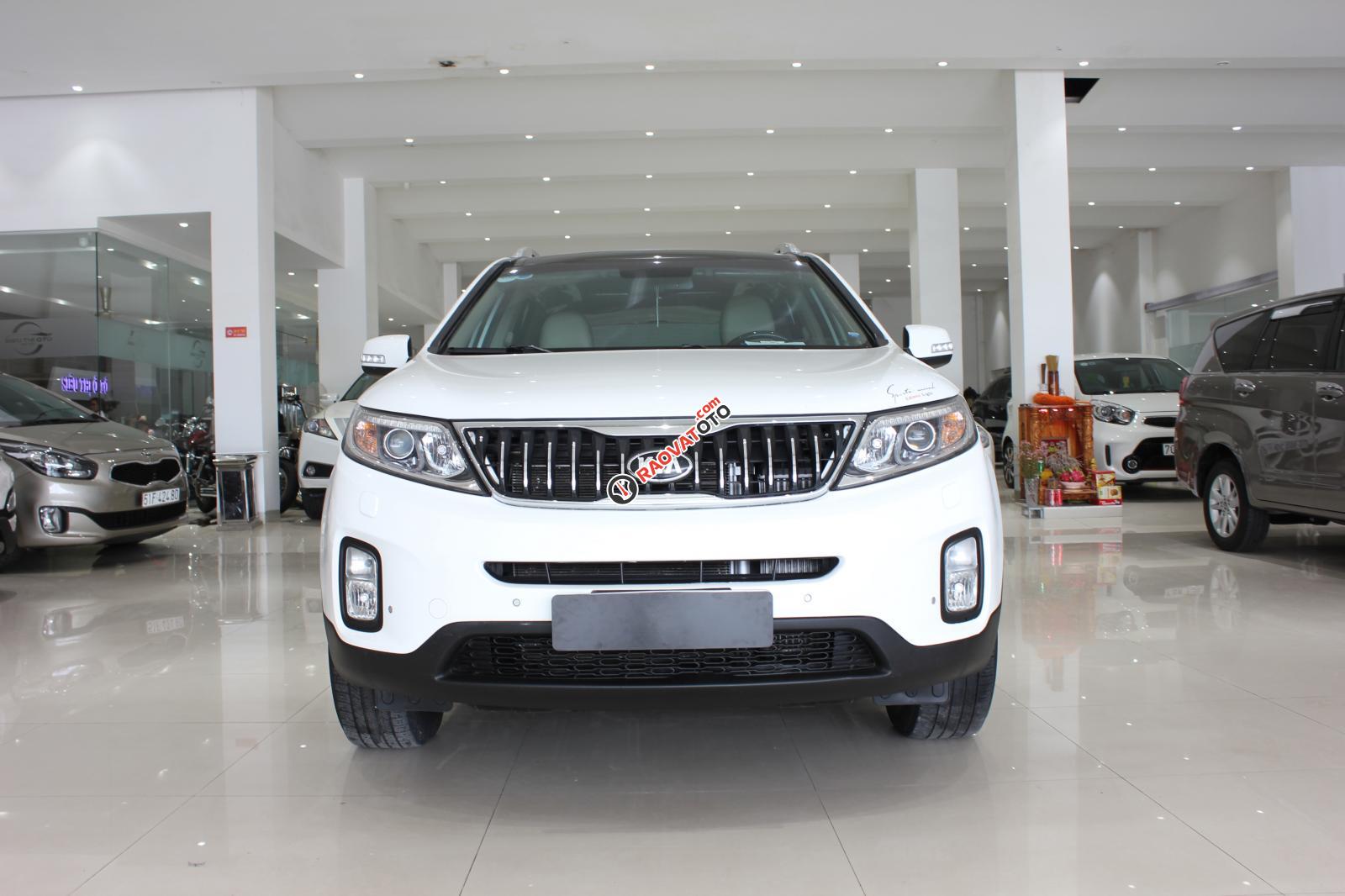 Bán Kia Sorento DATH (full) sản xuất năm 2017, màu trắng giá cạnh tranh-4